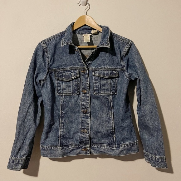 St. John’s Bay Vintage Blue Jean Jacket - Picture 2 of 4